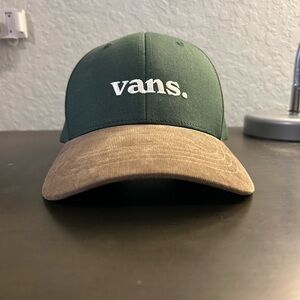 Vans Forest Green and Tan Hat